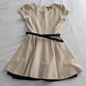 Gracia bow belt dress